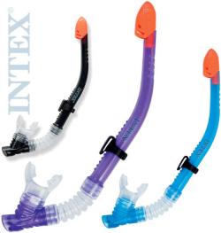 Intex Šnorchl potápěčský se zpětným ventilem do vody 3 barvy 55928