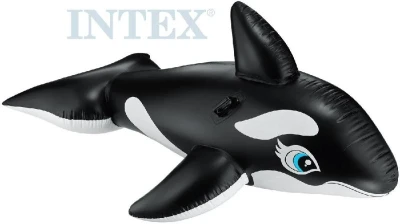 Intex Velryba nafukovací 193x119cm dětské plavidlo s úchyty do vody 58561 Intex Velryba nafukovací 193x119cm dětské plavidlo s úchyty do vody 58561