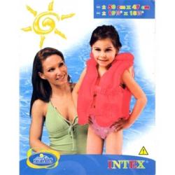 Intex Vesta plavací nafukovací červená 3 - 6 let - plavací