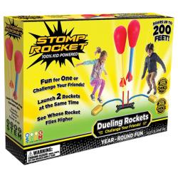 Invento vystřelovací rakety Stomp Rocket Dueling