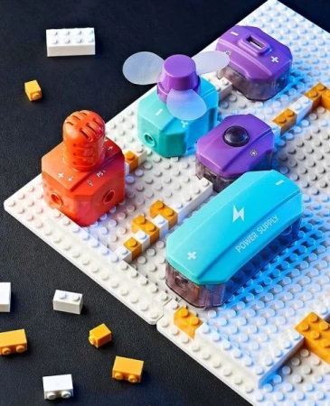 IQ models Science Elektrické obvody 53 dílků stavebnice