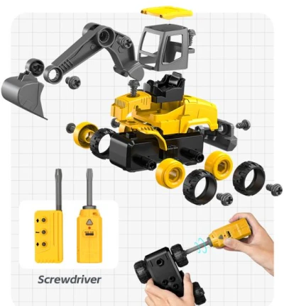 IQ models Stavebnice Autojeřáb 1/26 na dálkové ovládání