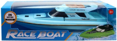 Jachta závodní loď plastová do vody 29cm 2 barvy