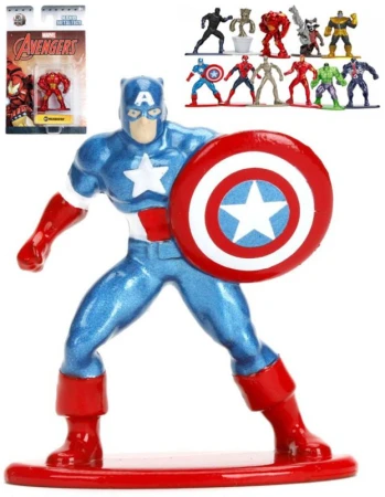 Jada Nanofigurka MARVEL akční kovová postavička 11 druhů na kartě Jada Nanofigurka MARVEL akční kovová postavička 11 druhů na kartě