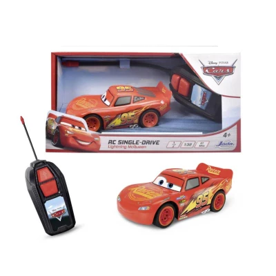 Jada RC auto Cars 3 Blesk McQueen Single Drive 1:32 na vysílačku Jada RC auto Cars 3 Blesk McQueen Single Drive 1:32 na vysílačku