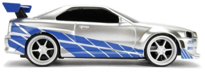 Jada RC Auto Nissan Skyline GT-R 1:24 Rychle a zběsile na vysílačku 2,4GHz na baterie
