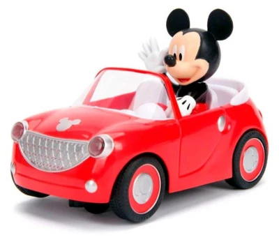 Jada RC Auto Roadster s myšákem Mickey Mouse na vysílačku 2,4GHz na baterie