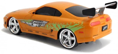 Jada RC AutoToyota Supra 1:24 Rychle a zběsile na vysílačku 2,4GHz na baterie
