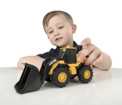 JCB Nakladač buldozer pracovní stroj na baterie Světlo Zvuk plast