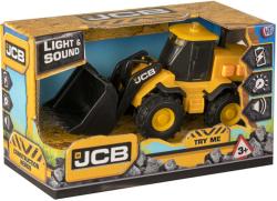 JCB Nakladač buldozer pracovní stroj na baterie Světlo Zvuk plast