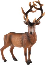 Jelen evropský 15cm zvířátko plastová figurka Zooted