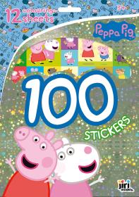 Jiri Models 100 samolepek + omalovánky prasátko Peppa Pig