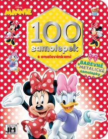 Jiri Models 100 samolepek s omalovánkami Disney Minnie Mouse