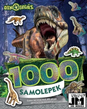 Jiri Models 1000 samolepek s aktivitami Dinosauři Jiri Models 1000 samolepek s aktivitami Dinosauři