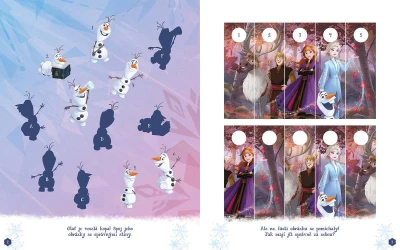 Jiri Models 1000 samolepek s aktivitami Frozen (Ledové Království)