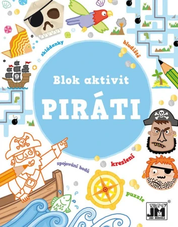 Jiri Models Blok aktivit Piráti sešit s aktivitami Jiri Models Blok aktivit Piráti sešit s aktivitami