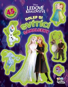 Jiri Models Dolep si svítící samolepky Ledové Království (Frozen)