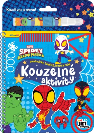 Jiri Models Kouzelné aktivity Spidey set s vodním perem
