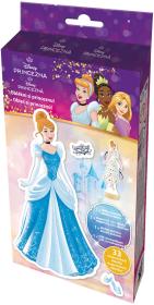 Jiri Models Magnetické oblékání + omalovánky Disney Princezny Popelka