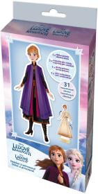 Jiri Models Magnetické oblékání + omalovánky Frozen (Ledové Království) Anna