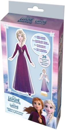 Jiri Models Magnetické oblékání + omalovánky Frozen (Ledové Království) Elsa Jiri Models Magnetické oblékání + omalovánky Frozen (Ledové Království) Elsa