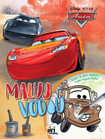Jiri Models Maluj vodou A4 Auta (Cars) omalovánky