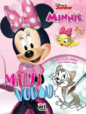 Jiri Models Maluj vodou A4 Disney Minnie Mouse omalovánky Jiri Models Maluj vodou A4 Disney Minnie Mouse omalovánky