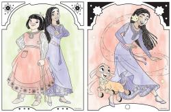 Jiri Models Maluj vodou A4 Disney Přání omalovánky