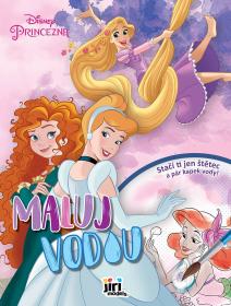 Jiri Models Maluj vodou A4 Disney Princezny omalovánky