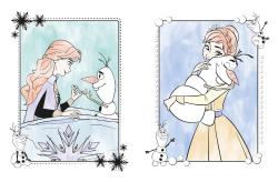 Jiri Models Maluj vodou A4 Ledové Království (Frozen)