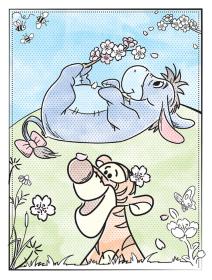 Jiri Models Maluj vodou A4 Medvídek Pú omalovánky