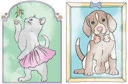 Jiri Models Maluj vodou A4 Štěňátka a koťátka omalovánky