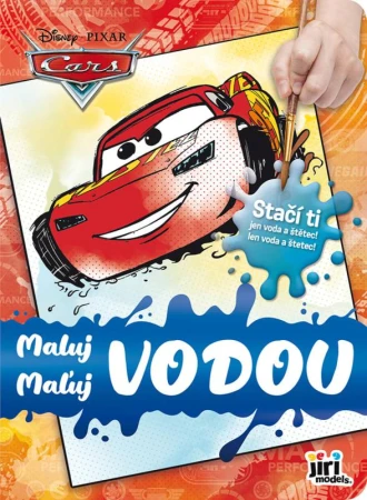 Jiri Models Maľuj vodou Auta (Cars) omaľovánky Jiri Models Maľuj vodou Auta (Cars) omaľovánky