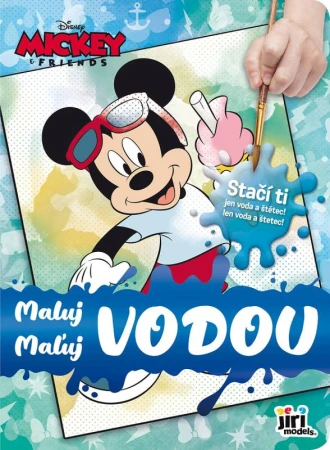 Jiri Models Maluj vodou Disney Mickey Mouse omalovánky Jiri Models Maluj vodou Disney Mickey Mouse omalovánky