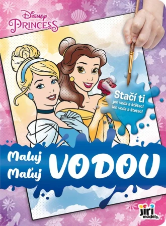 JIRI MODELS Maluj vodou Disney Princezny omalovánky JIRI MODELS Maluj vodou Disney Princezny omalovánky