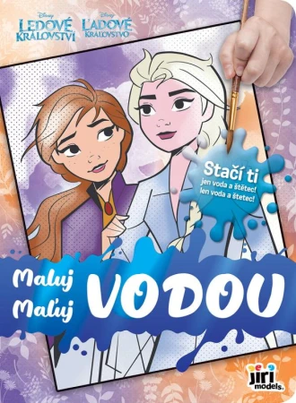 Jiri Models Maľuj vodou Frozen (Ľadové Kráľovstvo) omaľovánky Jiri Models Maľuj vodou Frozen (Ľadové Kráľovstvo) omaľovánky