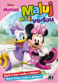 Jiri Models Maluj vodou Minnie mouse A5 omalovánky