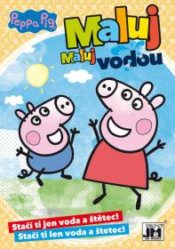 Jiri Models Maluj vodou Peepa Pig A5 omalovánky