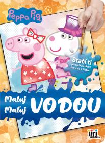 Jiri Models Maluj vodou Peppa Pig I. omalovánky