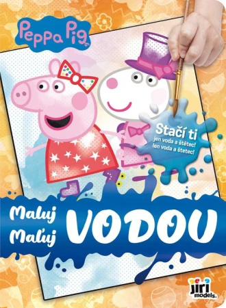 Jiri Models Maľuj vodou Peppa Pig I. omaľovánky Jiri Models Maľuj vodou Peppa Pig I. omaľovánky