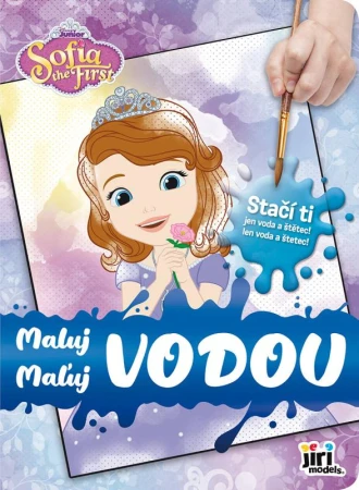 Jiri Models Maľuj vodou Sofie Prvá omaľovánky Jiri Models Maľuj vodou Sofie Prvá omaľovánky