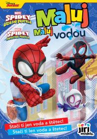 Jiri Models Maluj vodou Spidey a jeho úžasní přátelé A5 omalovánky