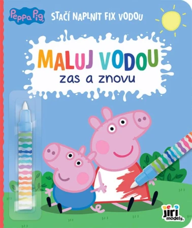 Jiri Models Maľuj vodou Zas a znova Peppa Pig Jiri Models Maľuj vodou Zas a znova Peppa Pig