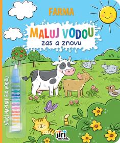 Jiri Models Maluj vodou Zas a znovu Zvířátka farma Jiri Models Maluj vodou Zas a znovu Zvířátka farma