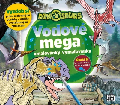 Jiri Models Mega omalovánky vodové Dinosauři Jiri Models Mega omalovánky vodové Dinosauři