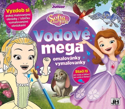 Jiri Models Mega omalovánky vodové Disney Sofie První Jiri Models Mega omalovánky vodové Disney Sofie První
