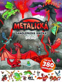 Jiri Models Metalická samolepková knížka Draci Jiri Models Metalická samolepková knížka Draci