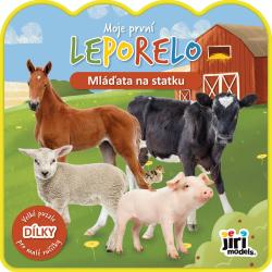 Jiri Models Moje první leporelo Mláďata na statku + 5 pěnových dílků Jiri Models Moje první leporelo Mláďata na statku + 5 pěnových dílků