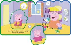 Jiri Models Moje první leporelo Peppa Pig Den s Peppou + 5 pěnových dílků