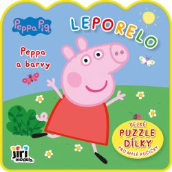 Jiri Models Moje první leporelo Peppa Pig Peppa a barvy + 5 pěnových dílků Jiri Models Moje první leporelo Peppa Pig Peppa a barvy + 5 pěnových dílků
